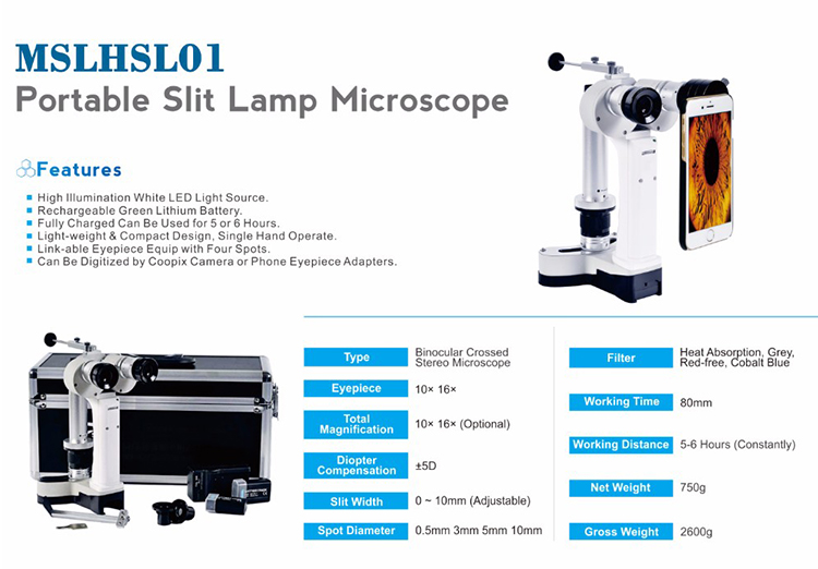 H1922be38ea2840cd8a40324f42d7d0f6H - Hot Sale Veterinary Equipment Slit Lamp Portable High Quality Magnification 10x Cheap Slit Lamp Price