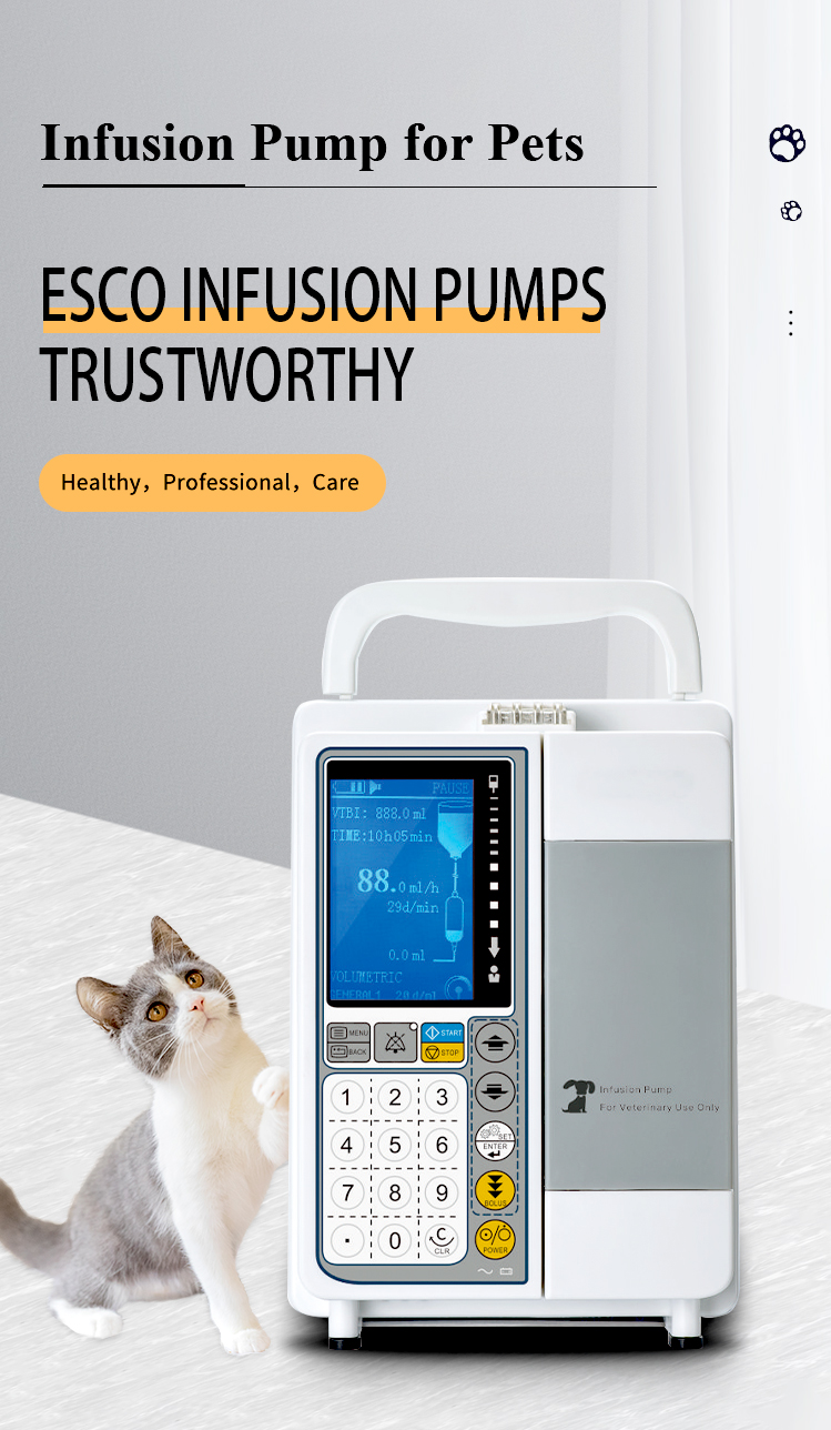 Hab3002b53a774f0cbca74df0080bb736z - Cost-Effective Veterinary Equipment 3.2 Inch High Definition Bright Blue LCD Display Iv Vet Electric Infusion Pump
