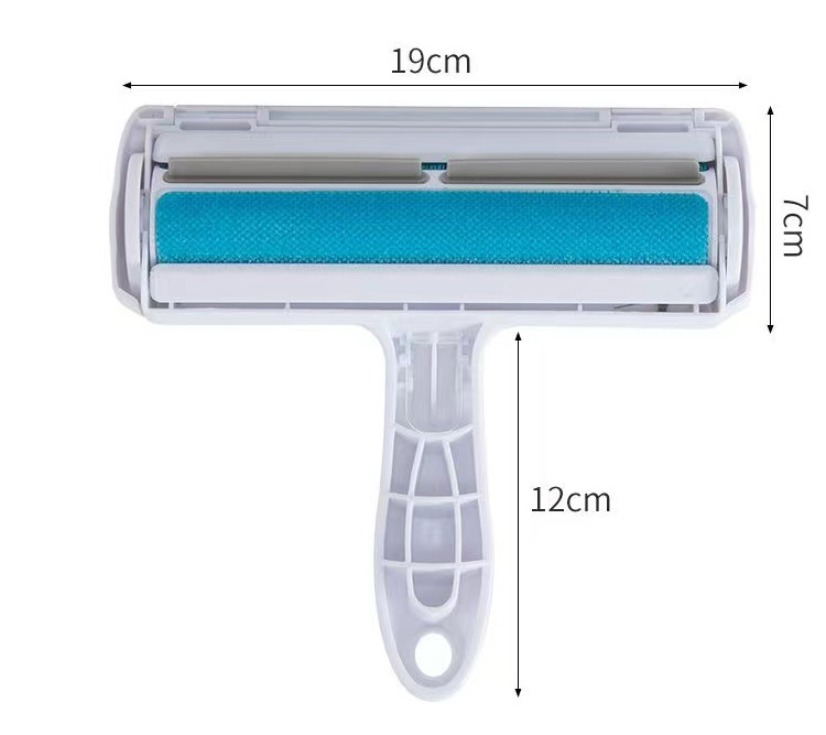 Hf9744c82863d4254a42023d07999c2acj - Factory Price Blue Red Multiple Colour Portable Self-cleaning Pet Hair Remover Roller For Cleaning Carpets