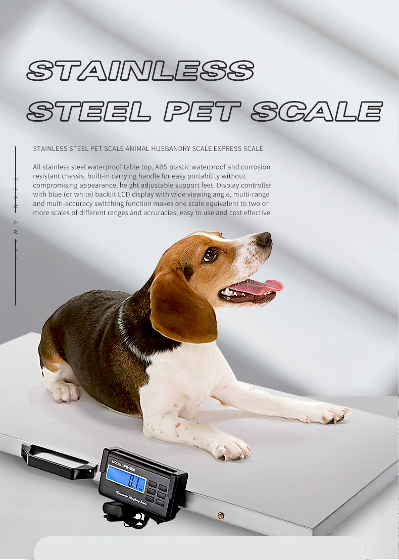 U3f196e8472bd44e9ae007c06503b17e36 - Veterinary Equipment Smart Pet Scale 150kg 300kg Stainless Sensitive Electronic Digital Weighing Scales Animals