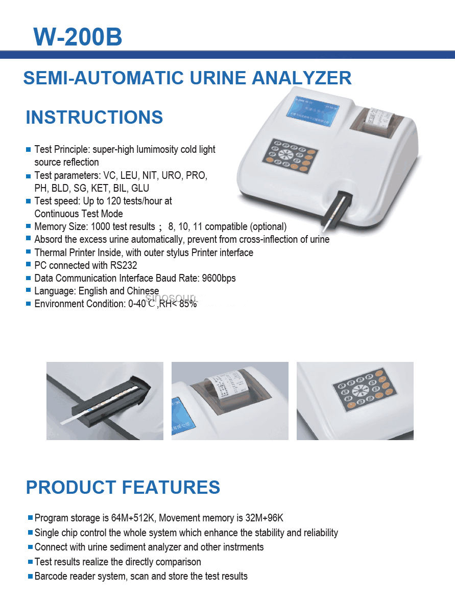 Uca45e1e8da4e4b01bd6b6f58c3f4ce1bE - View larger image Add to Compare  Share Good Quality 64M+512K Storge Veterinary Equipment Medical Analyzer And Urine Analyzer For Veterinary Clinic