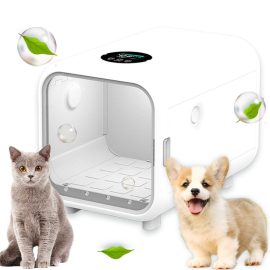 High-quality Veterinary Equipment Pet Oxygen Chamber High Permeability Glass Door Pet Oxygen Bar For Small Animals
